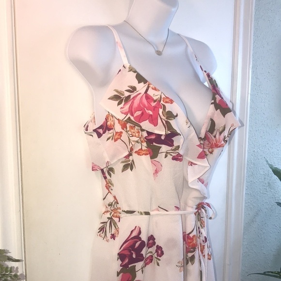NWT by&by Floral High-Low Dress Size M - Picture 5 of 17